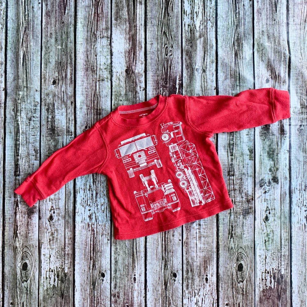 Toddler Fire Truck Shirt